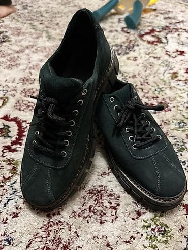 масси: Мужские повседневные полуботинки из замши натуральной - Цвет — 4