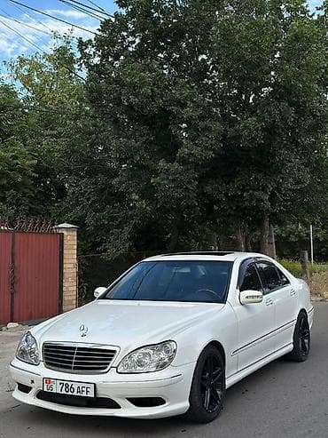 v class: Mercedes-Benz S-Class: 2004 г., 5 л, Автомат, Бензин, Седан — 1
