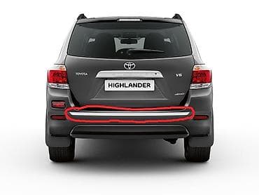 Накладка на бампер Toyota