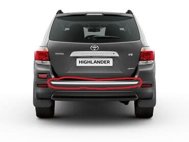 продаю авто с последующим выкупом: Накладка на бампер Задний Toyota — 1