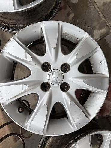 5х114 3: Литые Диски R 15 Honda, Комплект, отверстий - 4, Б/у — 6