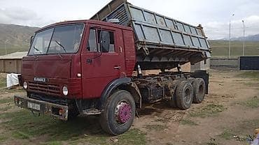 КАМАЗ самосвал 6x4 - Полная масса: тяжелый класс, трехосная схема