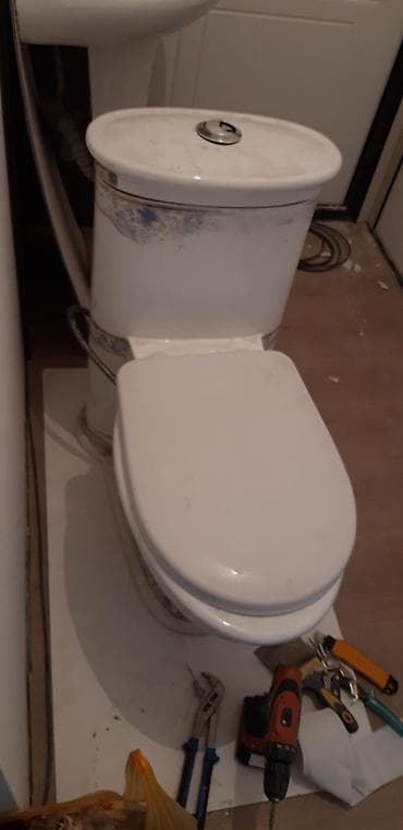 манеж детский с люлькой: Унитаз Напольный, Материал: Фарфор — 3