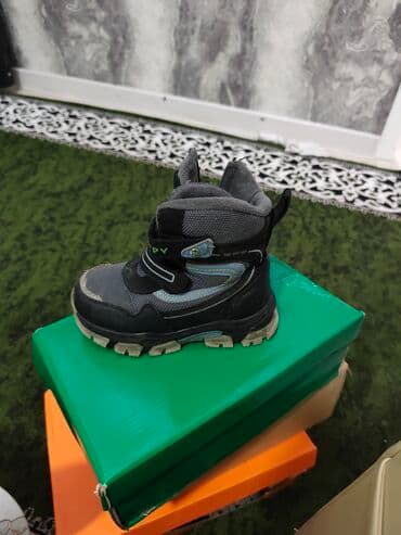 красовки зимный: Детские зимние ботинки, размер 28. - Модель: высокий утеплённый — 3