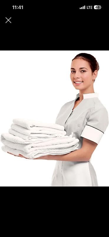 Үй персоналы жана тазалоо: Кызматкер талап кылынат: Төлөм: Күнүмдүк — 1