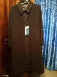 Новое пальто. турция. 54 размер. натуральный кашемир. черного цвета — 2