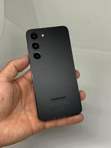 gala: Samsung Galaxy S23, Б/у, 256 ГБ, цвет - Черный, 2 SIM — 3