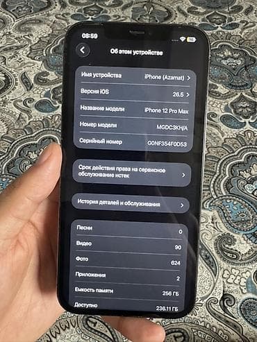 iphone 2g: IPhone 12 Pro Max, 256 ГБ, Графит — 2