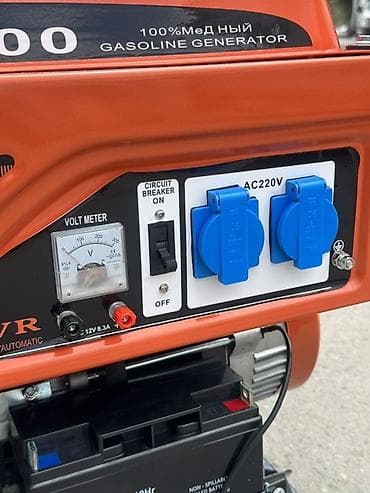 бур садовый: Бензиновый генератор AKUJY 12600 Характеристики по шильдику: - — 5