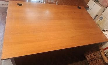 Офис столдору: Кеңсе үчүн үстөл, Колдонулган, Жөндөлбөй турган, түсү - Күрөң, Тик бурчтуу, ЛДСП, Өзү алып кетүү lalafo.kg да — 2 Офис столдору: Кеңсе үчүн үстөл, Колдонулган, Жөндөлбөй турган, түсү - Күрөң, Тик бурчтуу, ЛДСП, Өзү алып кетүү — 2