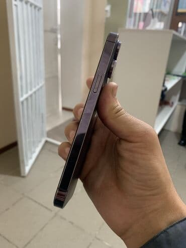 xiaomi mix flip бишкек: IPhone 14 Pro Max, Колдонулган, 256 ГБ, Deep Purple, Коргоочу айнек, 90 % — 3