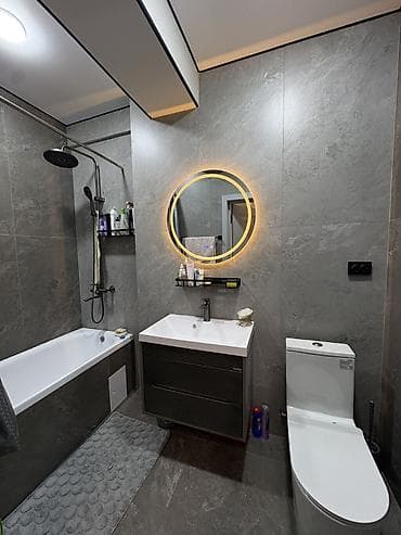 2 bedroom: 2 комнаты, 82 м², Элитка, 10 этаж, Дизайнерский ремонт — 6