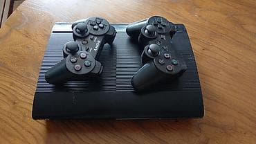 Игровая консоль Sony PlayStation 3 Super Slim (чёрная). Абмен — 1
