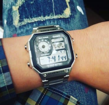 часы lapgo: Модель часов ае1200whd функции : секундомер, будильник, мировое — 7