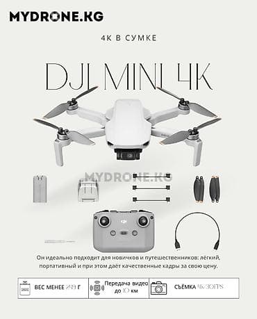 dji neo: DJI Mini 4K в стандартной и полной комплектации ✅ 🔹 Основные — 2