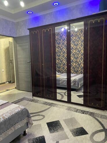 дом без хозян: 2 комнатная квартира на сутки Правда-Боконбаева Командированным — 3