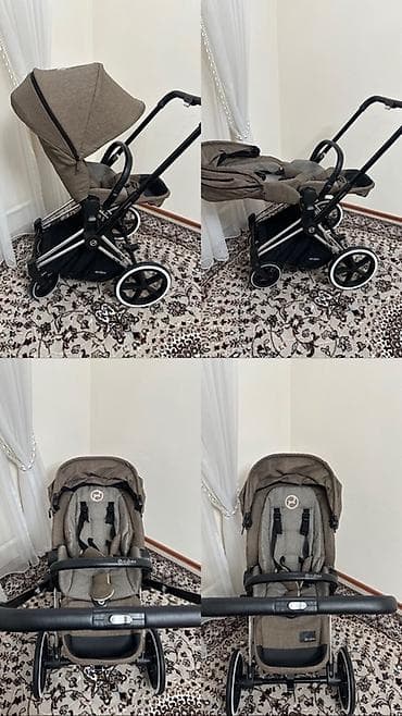 Коляска, Cybex, цвет - Коричневый, Б/у, Самовывоз