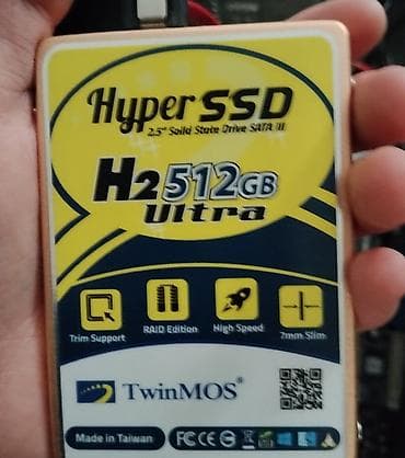 Скупка компьютеров и ноутбуков: Накопитель, Б/у, TWINMOS, SSD, 512 ГБ, 2.5" — 1