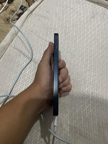apple 12 mini: IPhone 14 темно синий симка ESIM памят 128 АКБ 87 трутон фейс ✅ — 4