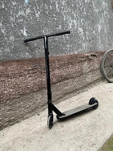 Трюковый сомакат (stunt scooter) т-образный руль: усиленная