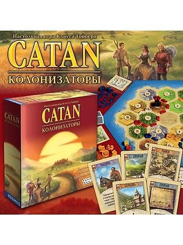 рыцари: Настольная игра «Catan. Колонизаторы» (английская версия) В наличии — 1