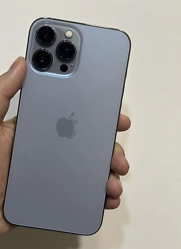 iphone 13 pro max lalafo: IPhone 13 Pro Max, Б/у, 256 ГБ, Sierra Blue, Зарядное устройство, 85 % — 1