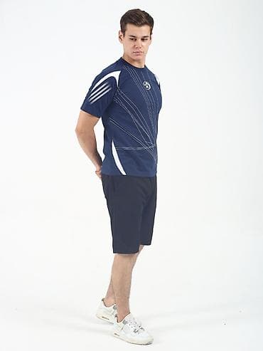 майка мужской: Мужская спортивная футболка с коротким рукавом - Цвет: белый с — 10