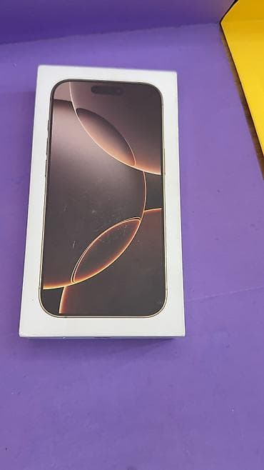 бэушный iphone: IPhone 16 Pro, Б/у, 256 ГБ, Коробка, 99 % — 2