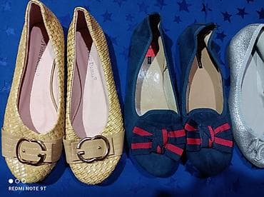 Айымдардын бут кийими: Женская обувь — подборка балеток и туфель Модели на фото: - Плетёные — 3
