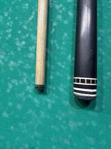 Электротранспорт: Разборный кий для русского бильярда (2 части) вес 690-700 дерево граб — 3