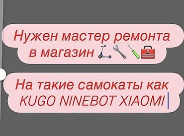 электро шиты: Требуется мастер по ремонту электросамокатов в магазин Специализация — 1
