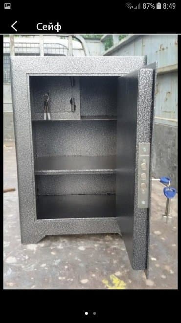 купить несгораемый сейф бу: Сейф 63х45х40см вес36кг новый — 2
