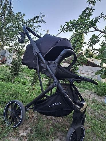 lux: Детская коляска LUXMOM (прогулочный блок) - Легкая рама с — 4