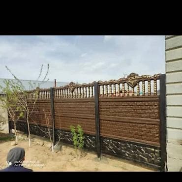 Железобетонная заборная плита, Длина: Другая длина, Высота: Другая высота, Толщина: Другая толщина — 1