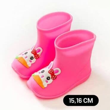 детская домашняя ортопедическая обувь: Резиновые сапожки 🥰 Размер указан в сантиметрах 🌿 — 13