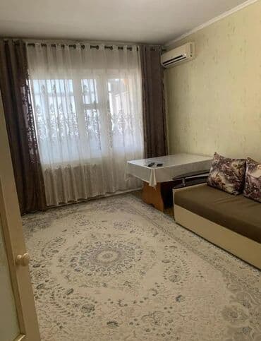 ул баканбаева 5 7 дома: 1 комната, 47 м², 106 серия, 7 этаж, Евроремонт — 1