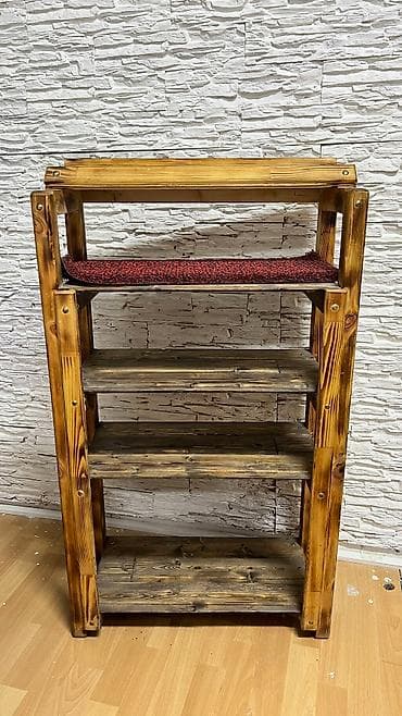 полка для обуви деревянная: Продается полка для обуви! Дерево!! Высота 110см ширина 60 см глубина — 2