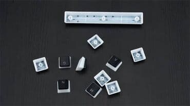 keyboard: Клавиатура, Механикалык, Bluetooth, Зымдуу туташтыруу, Өлчөмү: 100% — 12