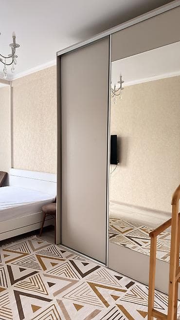 Аренда квартир: 1 комната, 37 м², Асанбай мкр Элитка, 5 этаж, Евроремонт — 10