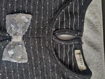 платье дордой: Детское платье, цвет - Серый, Новый — 2