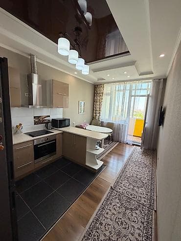 osh flat: 2 комнаты, 78 м², Южная Магистраль Элитка, 3 этаж, Евроремонт — 8