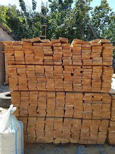Доски, Обрезные, Для строительства, Сосна, Черновые