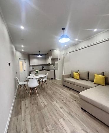 75: 2 комнаты, 53 м², Пишпек 10 этаж, Евроремонт — 4