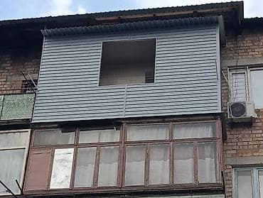 Жестяные работы: Облицовка и реконструкция балконов/лоджий под ключ - Обшивка фасада — 2