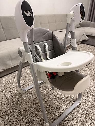 magic box: Детский стул, Б/у, Пластик, цвет - Серый, Самовывоз, Платная доставка — 7