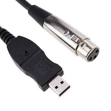 Кабель для микрофона USB 2.0 XLR для караоке для записи музыки (XLR)