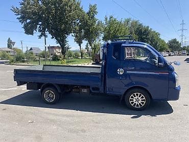 Hyundai Porter II (Porter), синий бортовой малотоннажный грузовик — 6