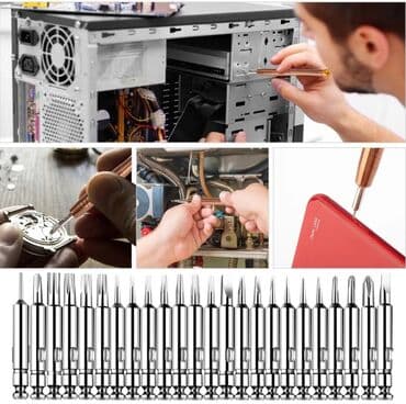 набор шестигранников: Набор отвёрток для точных работ 24 в 1. Набор новый. Цена: 400 сом — 6