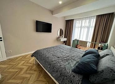 Батирлер: 3 бөлмө, 81 м², Ала-Тоо аянты Элитка, 12 кабат, Евро оңдоо — 5