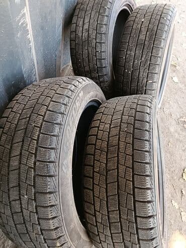 зимний резины: Шины 215 / 55 / R 17, Зима, Комплект, Легковые, GoodYear — 13